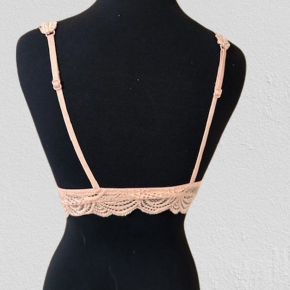 Coral All Lace Bralette - Picture 2 of 11